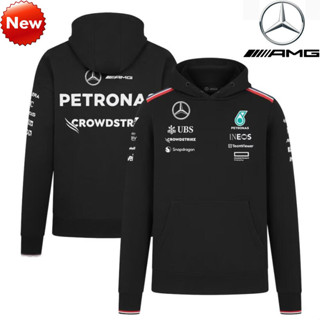 2024 最新 F1 賽車服 + Mercedes AMG Petronas F1 2024 Team Hoodie +