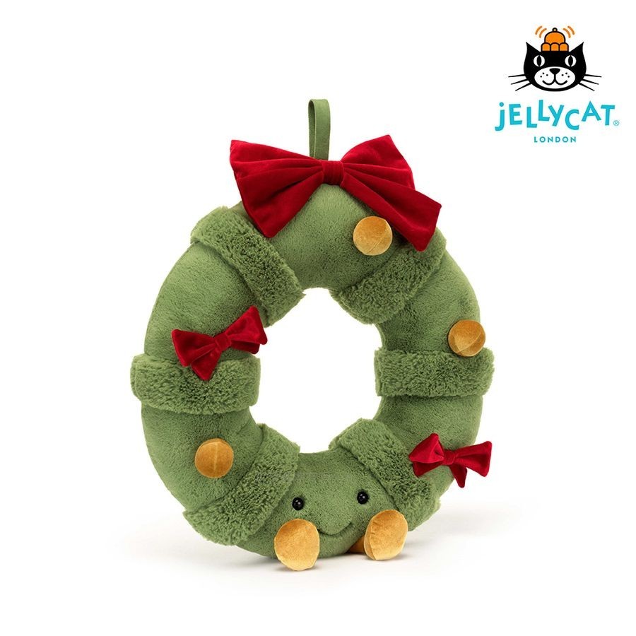 Jellycat趣味聖誕花圈/ 44cm eslite誠品