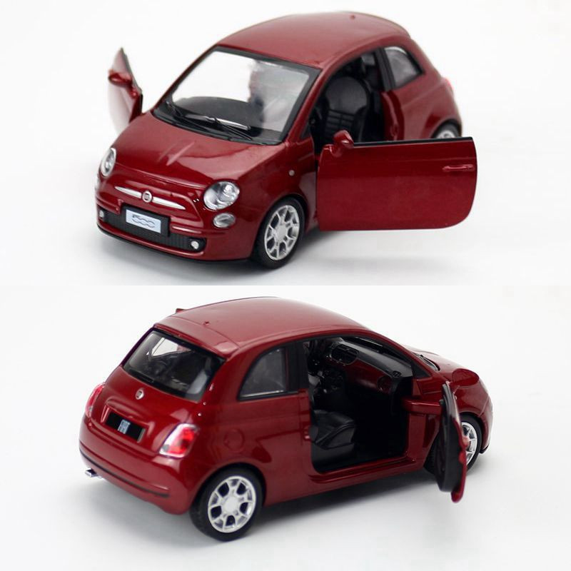 優選 彩珀 1:32 菲亞特 Fiat 500 1/32 模型車 合金車