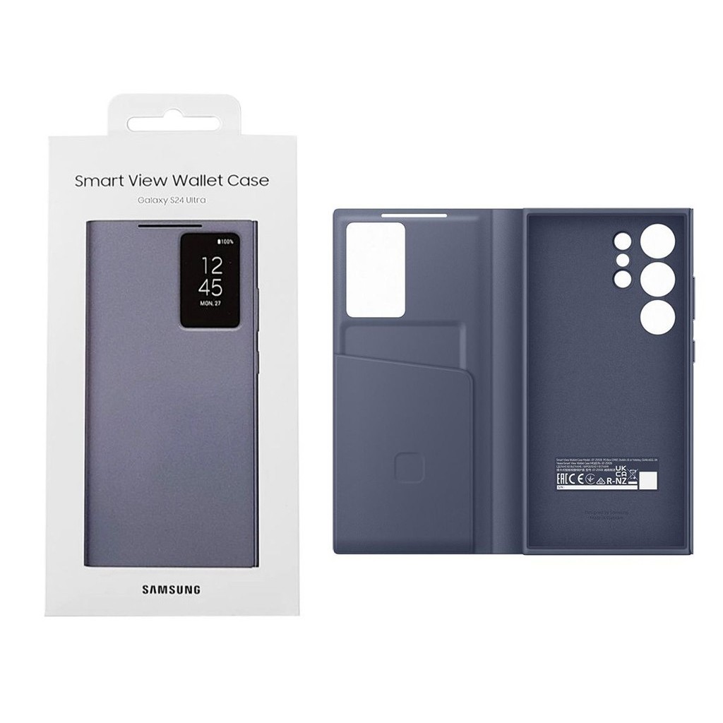 三星 Samsung Galaxy S24 Ultra 卡夾式感應保護殼 (紫色) EF-ZS928(平行進口)
