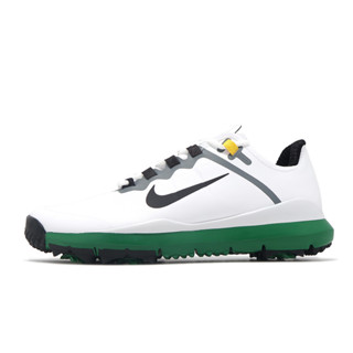Nike 高爾夫球鞋 TW 13 寬楦 男鞋 Tiger Woods 老虎伍茲 白綠 [ACS] DR5753-100