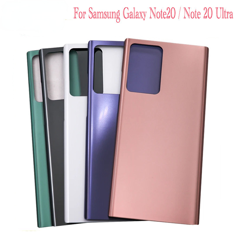 SAMSUNG 全新適用於三星 Galaxy Note20 / Note 20 Ultra N980 電池後蓋玻璃面板後