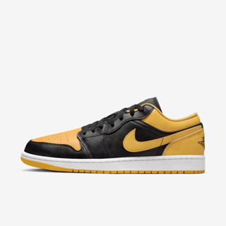 Nike Air Jordan 1 Low 553558-072 男 休閒鞋 運動 喬丹 AJ1 低筒 穿搭 黑 黃