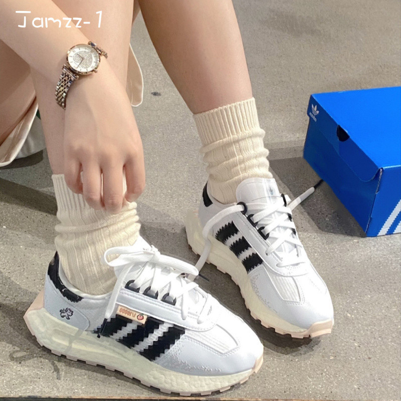 adidаs originals Retropy E5休閒 獨角獸 男女鞋 慢跑鞋 白黑 IG3502