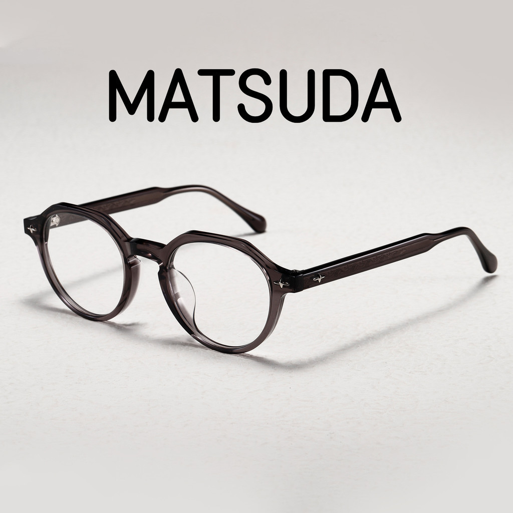 【Ti鈦眼鏡】松田MATSUDA M1024 日本手工眼鏡 新品板材眼鏡框 純鈦眼鏡玳瑁眼鏡