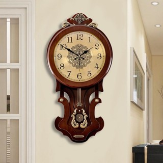 歐式時鐘掛鐘客廳家用大氣臥室石英鐘中式中國風創意時尚裝飾鐘錶