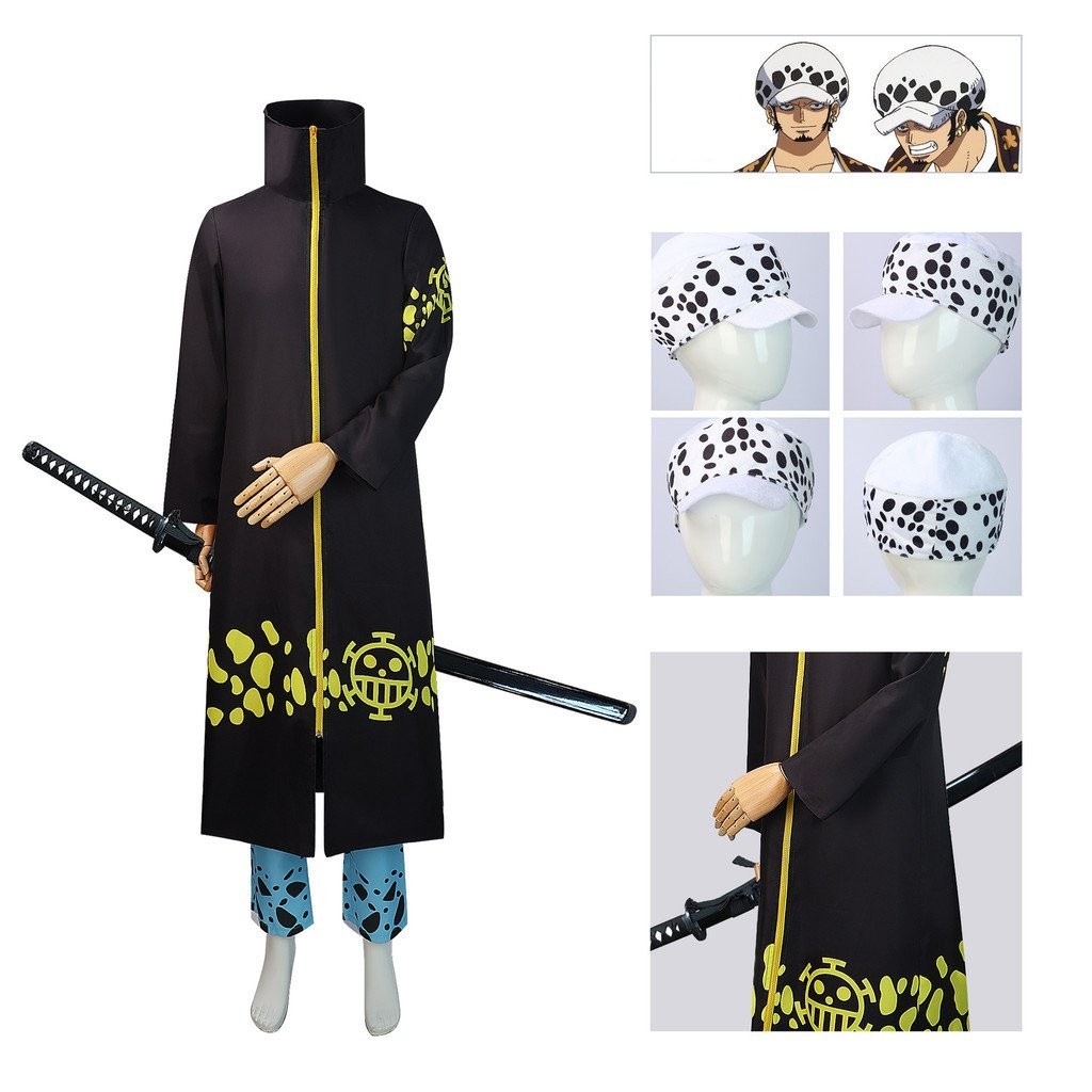 【甜心家】海賊王特拉法爾加羅cos服 特拉法爾加羅cosplay服裝跨境貨源工廠裝扮