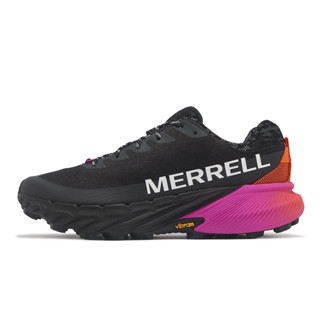 Merrell 越野跑鞋 Agility Peak 5 黃金大底 黑 紫 戶外 野跑 男鞋 [ACS] ML068235