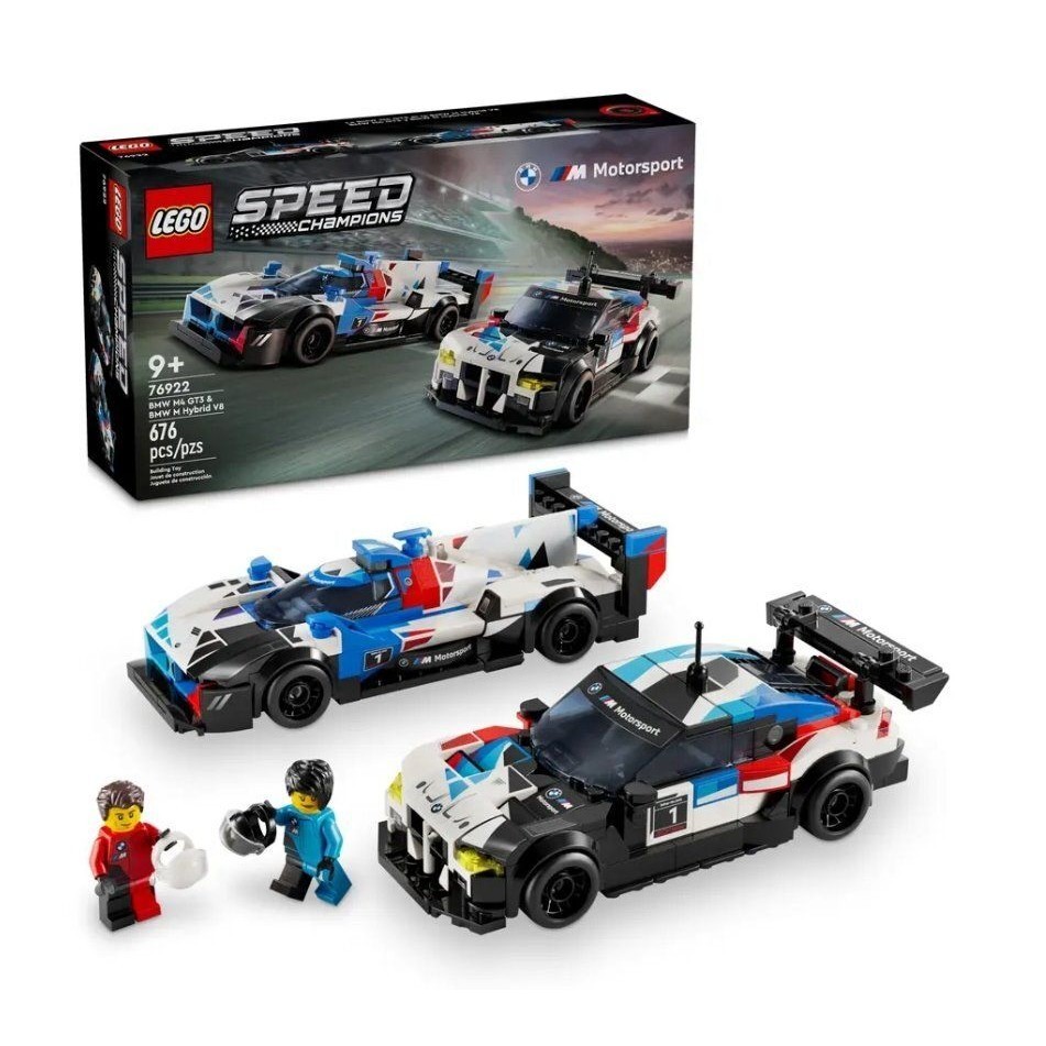&lt;屏東自遊玩&gt; 樂高 LEGO 76922 Speed系列 BMW M4 GT3&amp;M Hybrid V8