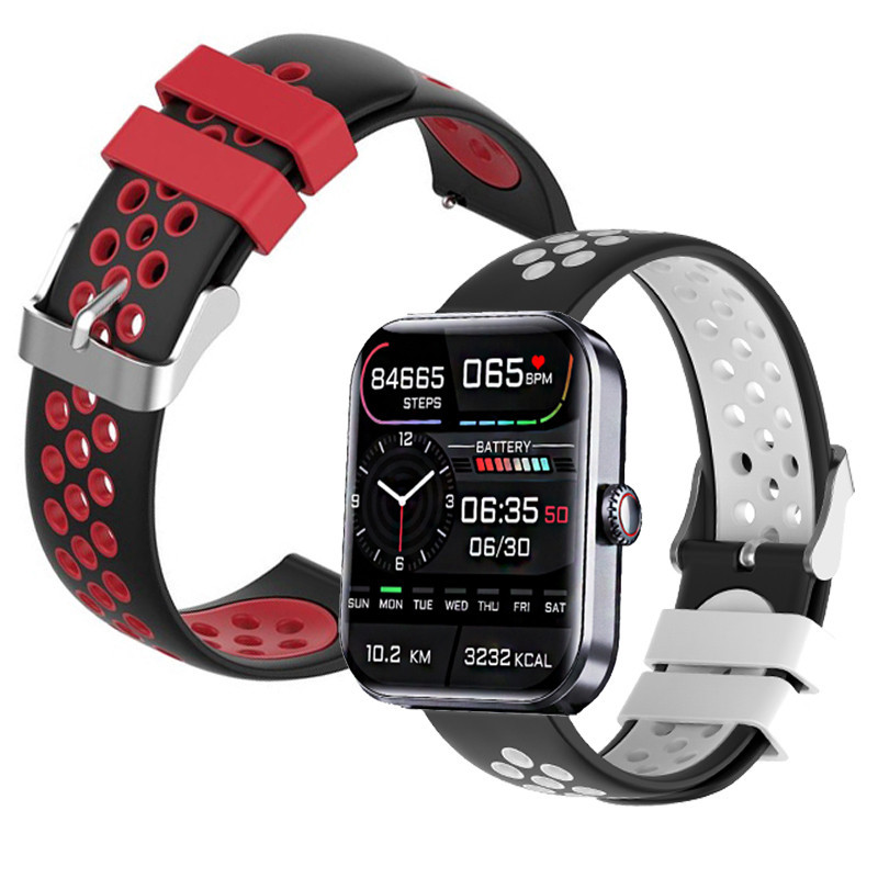 XIAOMI 時尚矽膠錶帶適用於小米 F57L 血糖智能手錶錶帶手鍊 Soprt 腕帶