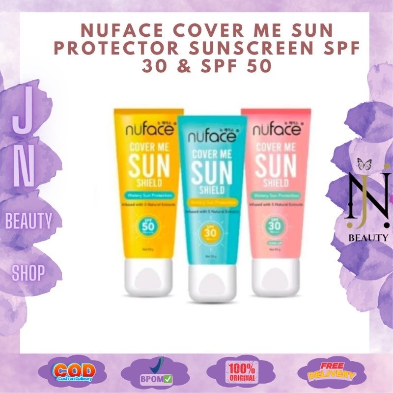 Nuface COVER ME 防曬霜防曬霜 SPF 30&amp;50