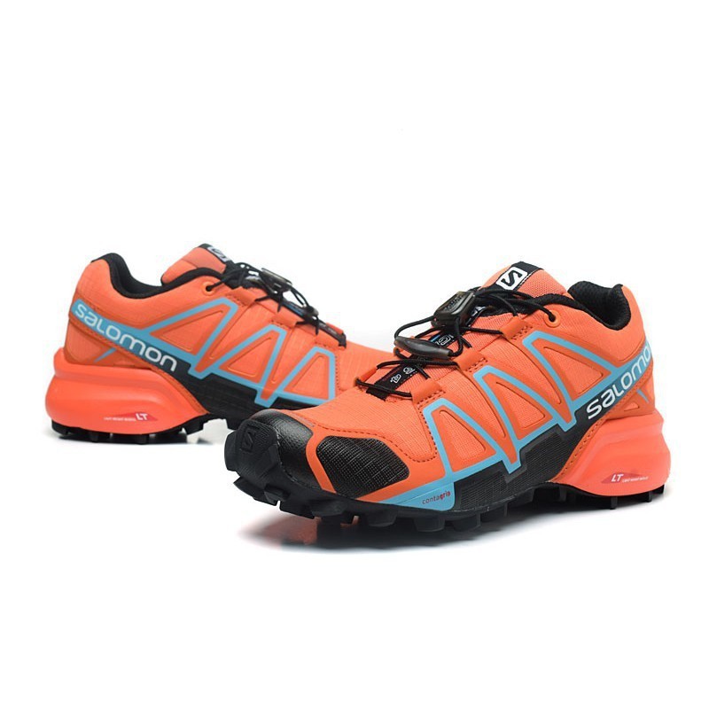 Salomon speedcross 4 女登山徒步透氣跑鞋 Q1R0