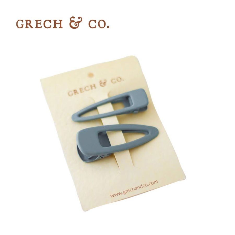 GRECH & CO.髮夾二入組/ 天空藍 eslite誠品