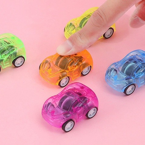 兒童玩具車 透明回力小車 創意迷你汽車 塑膠小汽車 幼兒玩具 嬰兒玩具