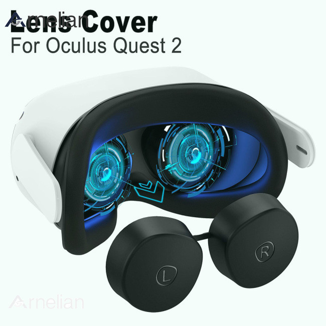 Arnelian Vr 眼鏡鏡片保護套防塵防刮蓋配件兼容 Oculus Quest2