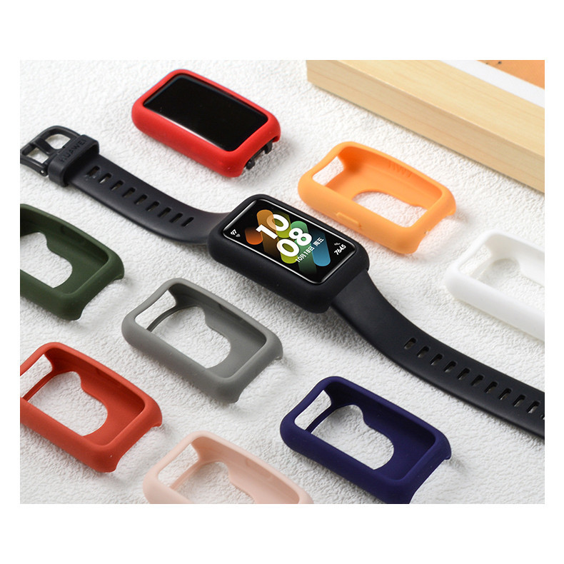 三星Galaxy Fit 3智能手錶配件保護框保護套矽膠套 防摔防刮 三星 Fit3保護套TPU軟套