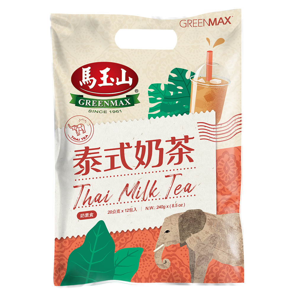 【馬玉山】泰式奶茶（20g×12pcs）