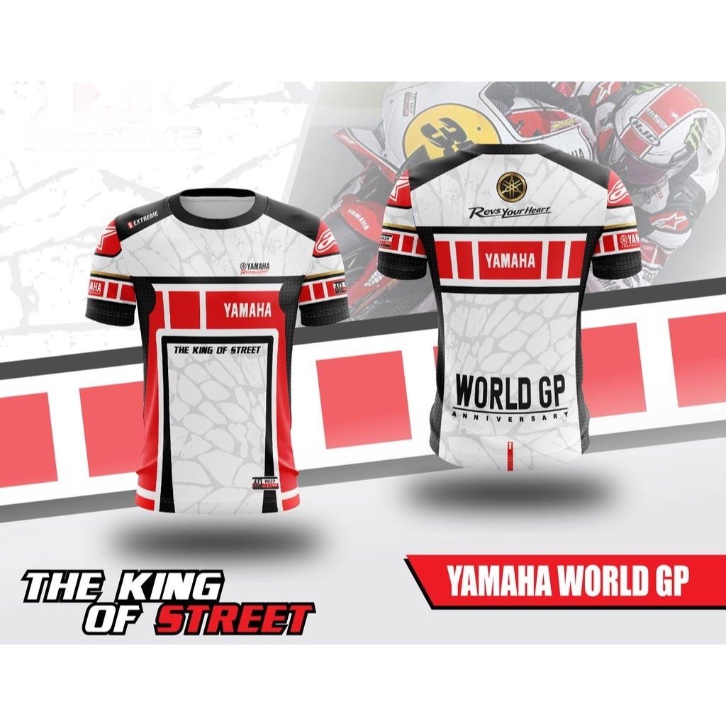 山葉 2023 新款 Yamaha GP 摩托車球衣