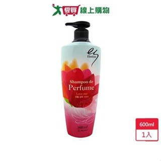 ELASTINE甜蜜愛戀奢華香水洗髮精600ml【愛買】