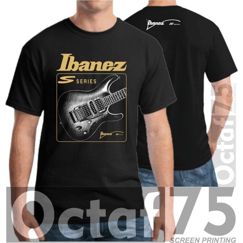 Ibanez S 系列吉他精梳棉 T 恤 Vimelnesha 音樂