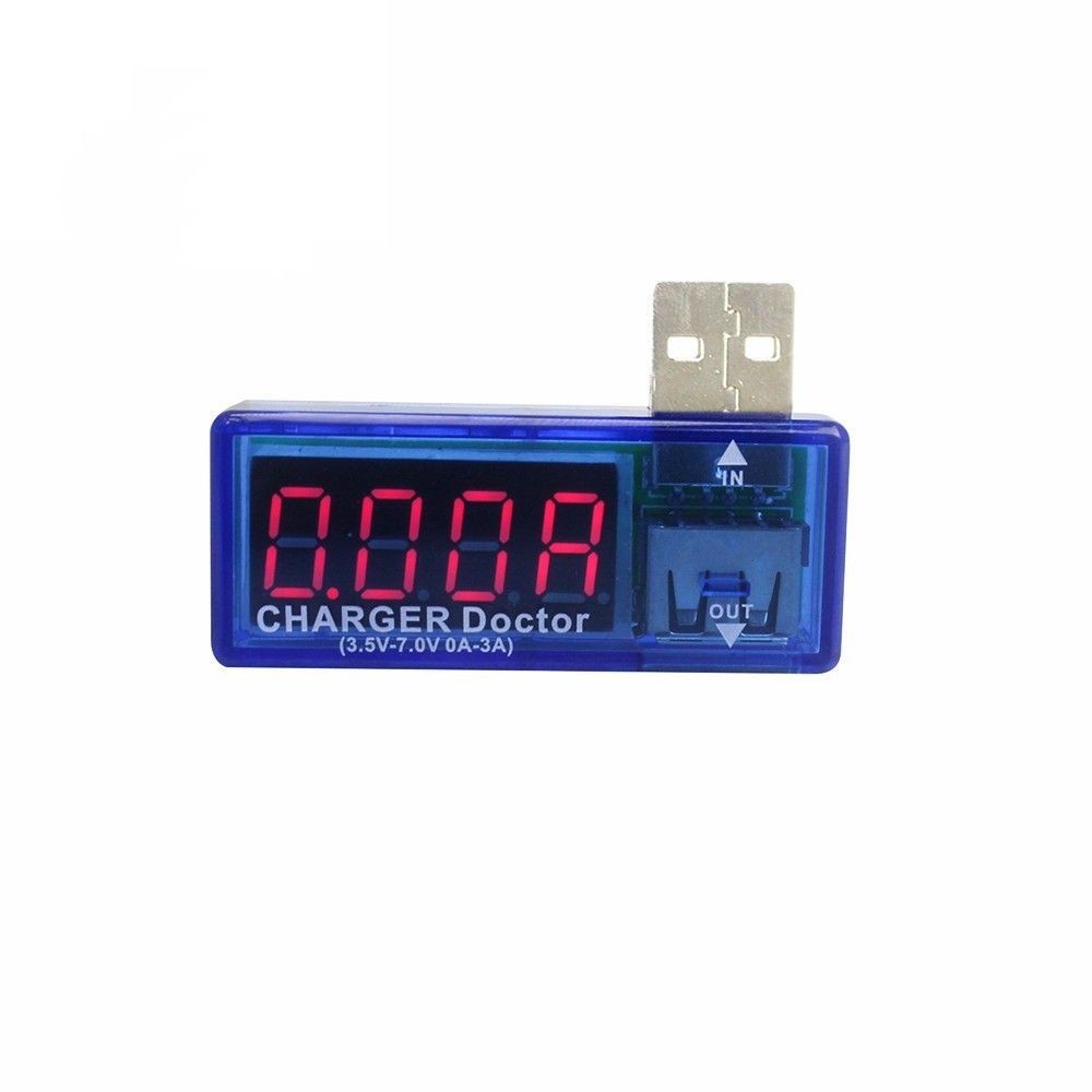 【小七精選】USB充電電流電壓檢測儀檢測器 USB電流電壓測試儀移動電源測試儀