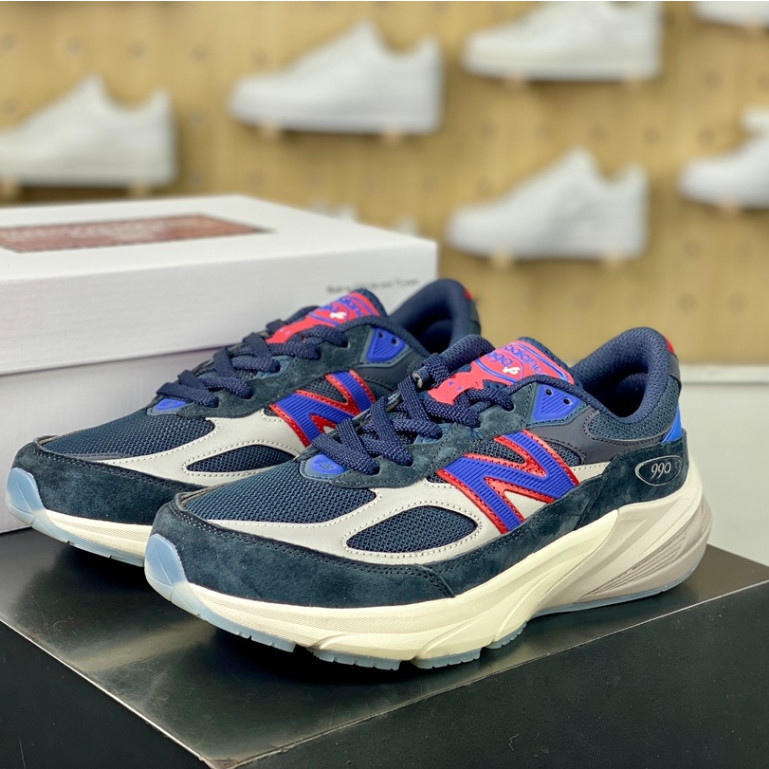 全新 NB Kith x 990 v6new York Rangers 跑鞋男女通用運動鞋u990kr