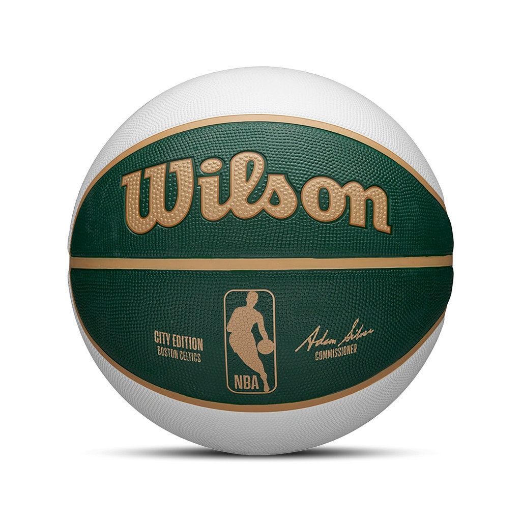 Wilson NBA Team City Edition 波士頓賽爾提克 橡膠 室外 耐磨  籃球 7號球【ACS】