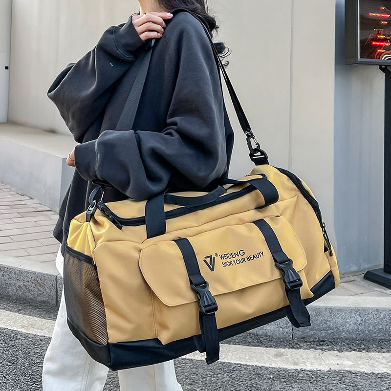 【Porter】旅行包男士斜挎大容量手提多功能輕便防水斜背包女外出打工行李包