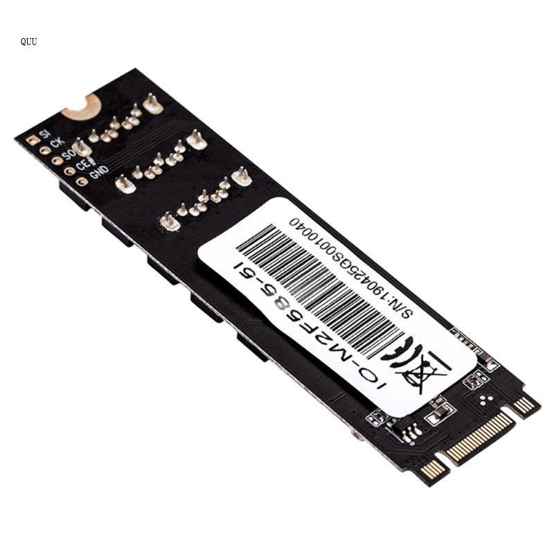 Quu 便捷 M 2 PCIe3 0 轉 SATA3 0 台式電腦存儲擴展卡