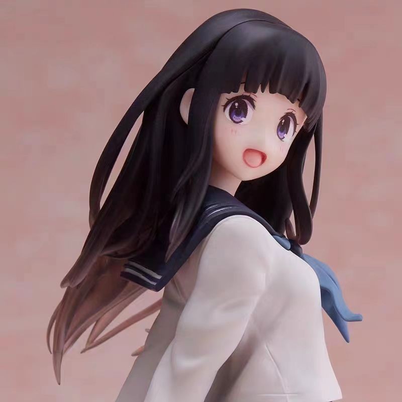 冰菓 JK制服冰果公仔模型擺飾 千反田愛瑠  二次元美少女公仔擺件
