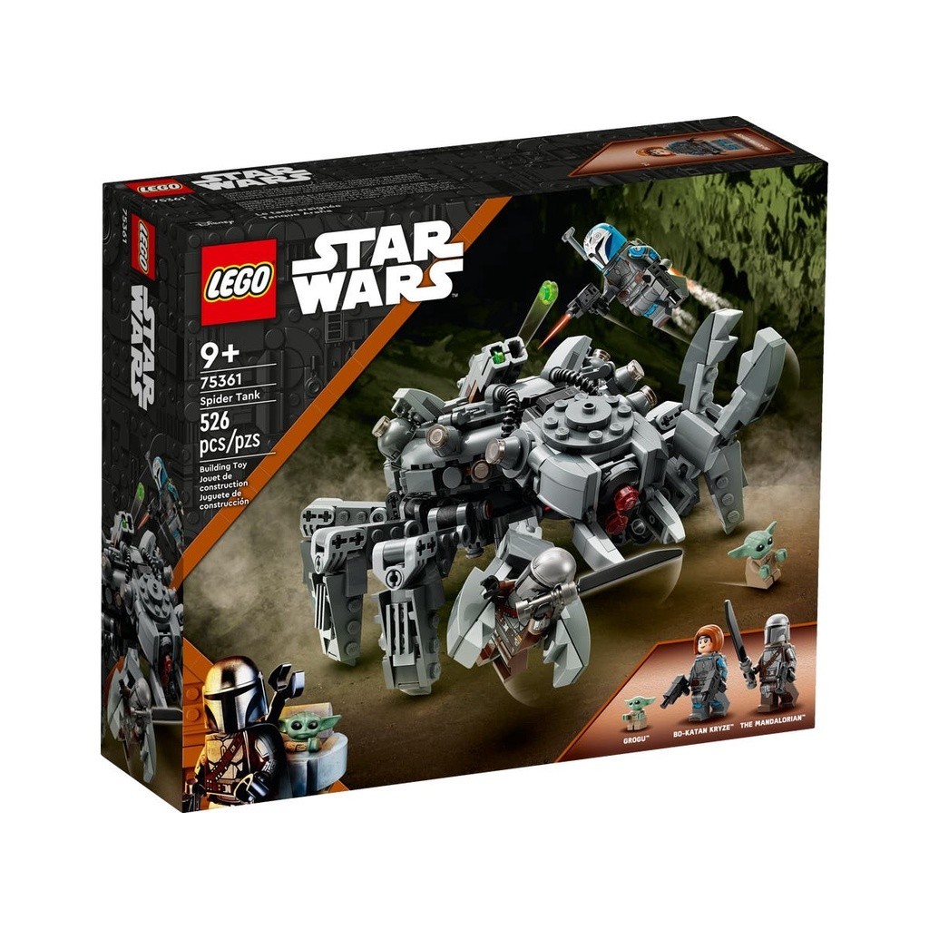 請先看內文 LEGO 樂高 星際大戰系列 75361 曼達洛人蜘蛛坦克 Spider Tank