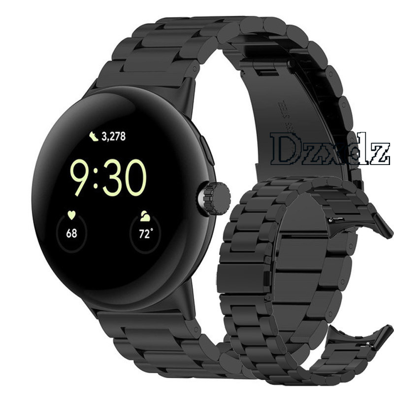 Google Pixel Watch 2 Watch2 錶帶 金屬 不銹鋼 錶鏈 谷歌智慧手錶 2 錶鏈 腕帶 金屬錶帶