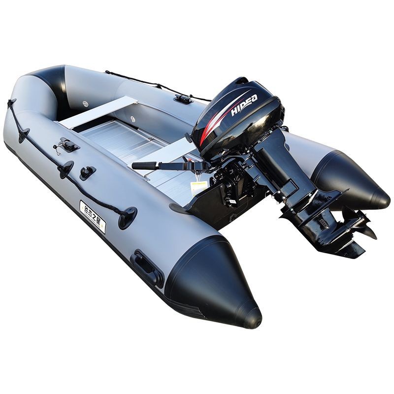 勝傑衝鋒舟橡皮艇 充氣艇 快艇 加厚充氣船 皮劃艇 硬底馬達掛機2/3人釣魚船快艇