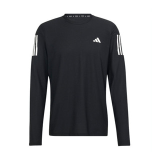 Adidas OTR B LS IN1486 男 長袖 上衣 運動 慢跑 訓練 吸濕排汗 拇指洞 反光 黑 白