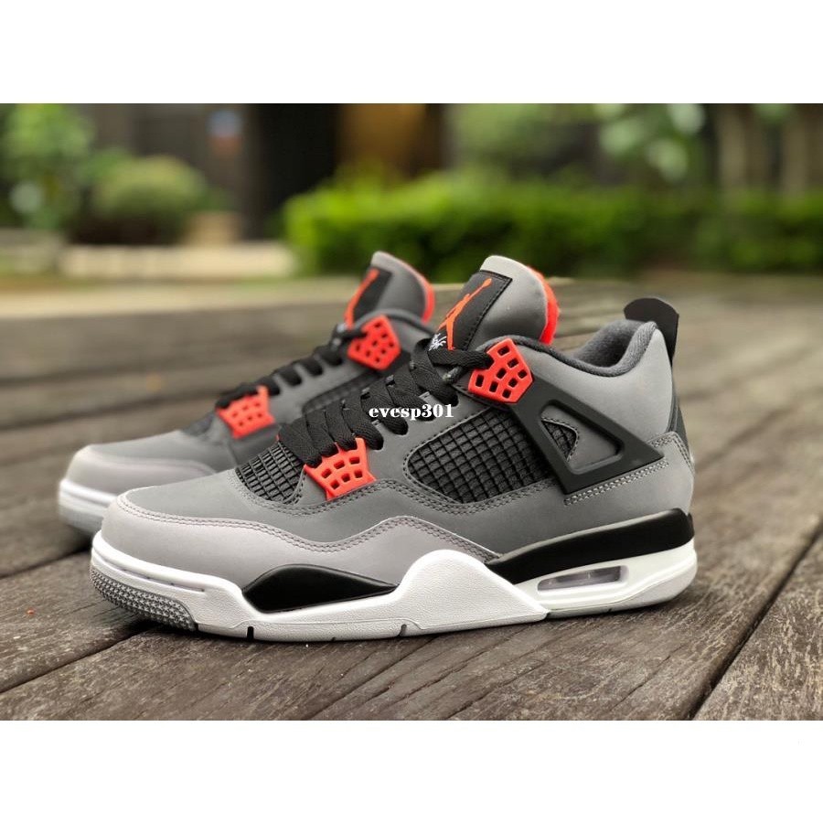 特價 Air Jordan 4 AJ4 紅外線 灰黑紅 氣墊 籃球鞋 DH6927-061 男鞋