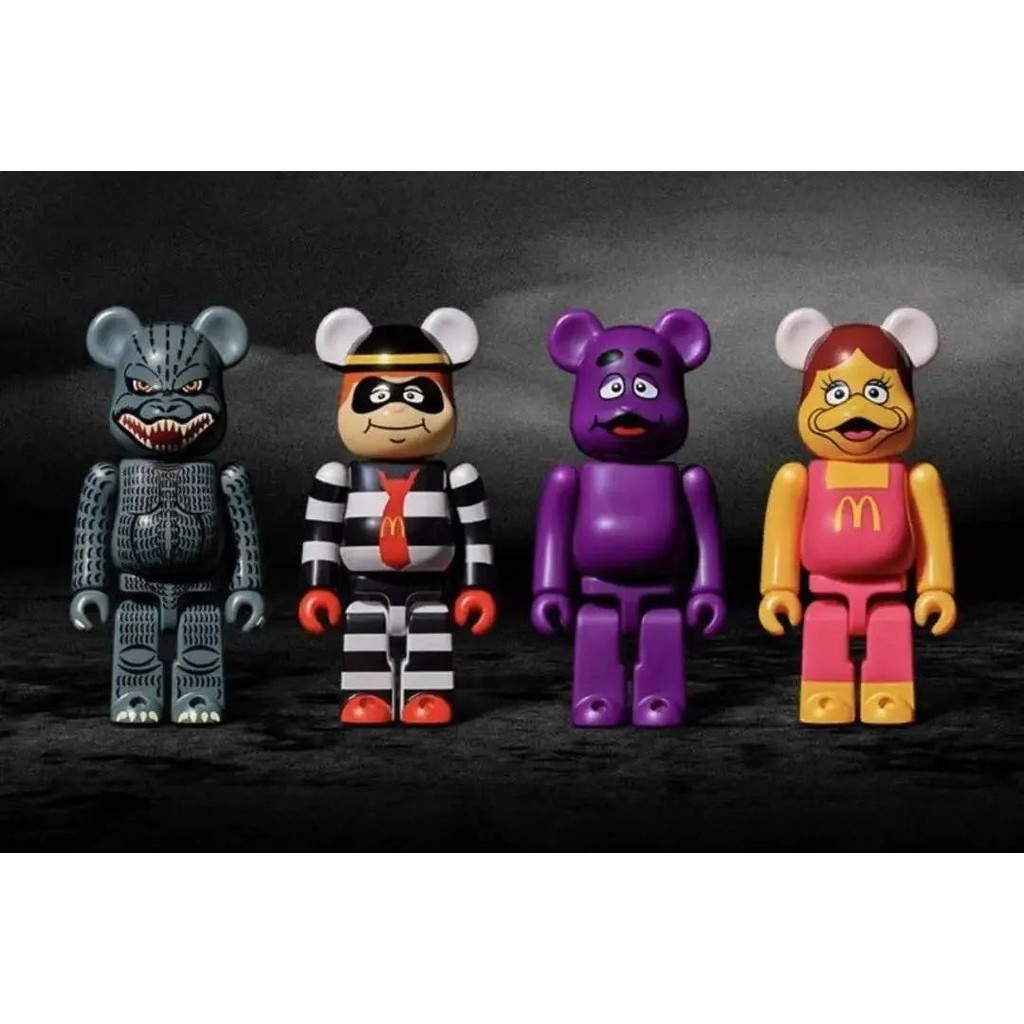 近全新 BE@RBRICK Bearbrick 庫柏力克熊 周邊 哥吉拉 日本直送 二手