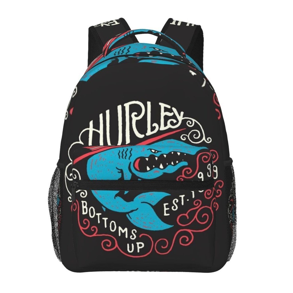 Hurley 中性時尚休閒背包學生書包大容量書包