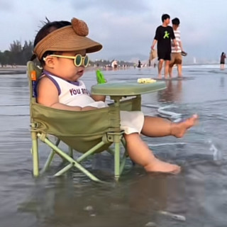 海灘野炊露營沙灘嬰兒沙灘椅便攜式一椅多用遮陽傘