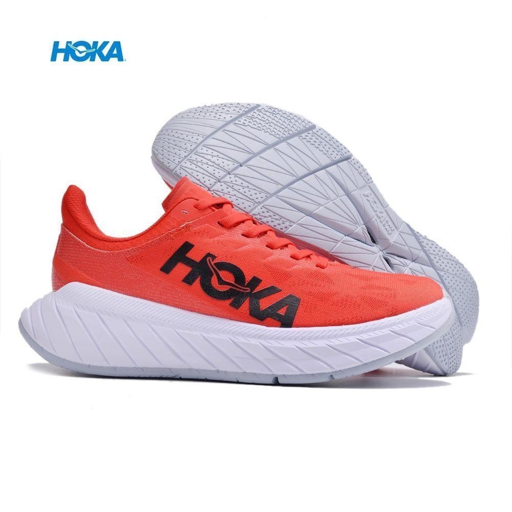 【現貨】2023新品現貨 Hoka ONE carbon x2 緩震鞋紅黑