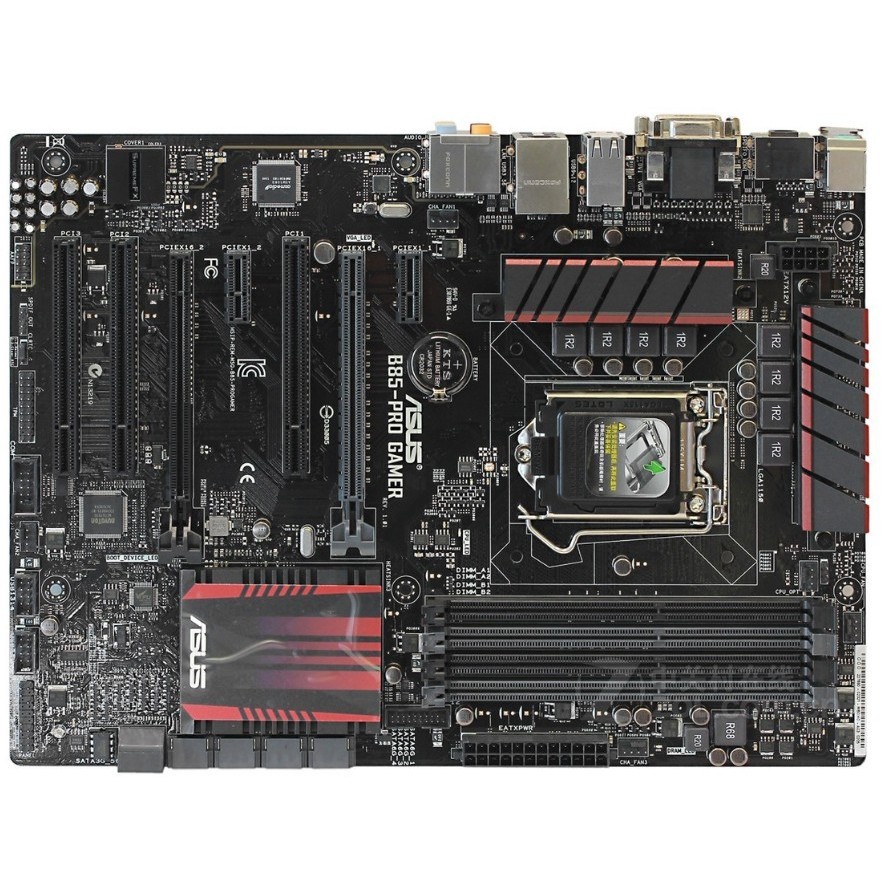 現貨 快速出貨 Asus/華碩 B85-PRO GAMER DDR3 1150針1231 V3 1150主板質保一年