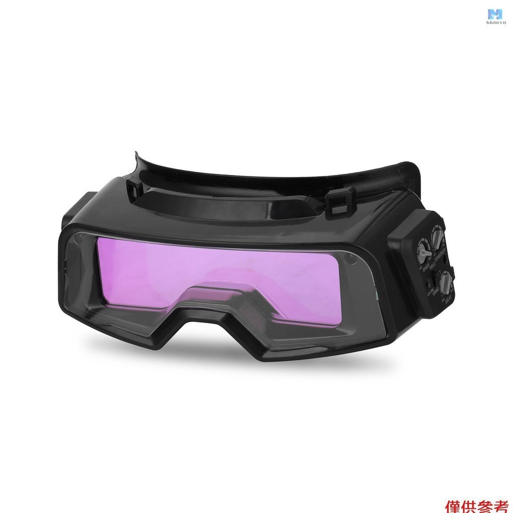 Kkmoon 自動變光焊接護目鏡適用於 TIG MIG MMA 專業焊接眼鏡護目鏡多功能實用工具