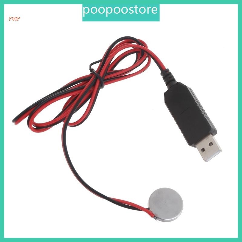 Poop USB 5V2A 輸入充電線用於 CR2032 3V 輸出電池供電設備通用便攜式充電器線 L