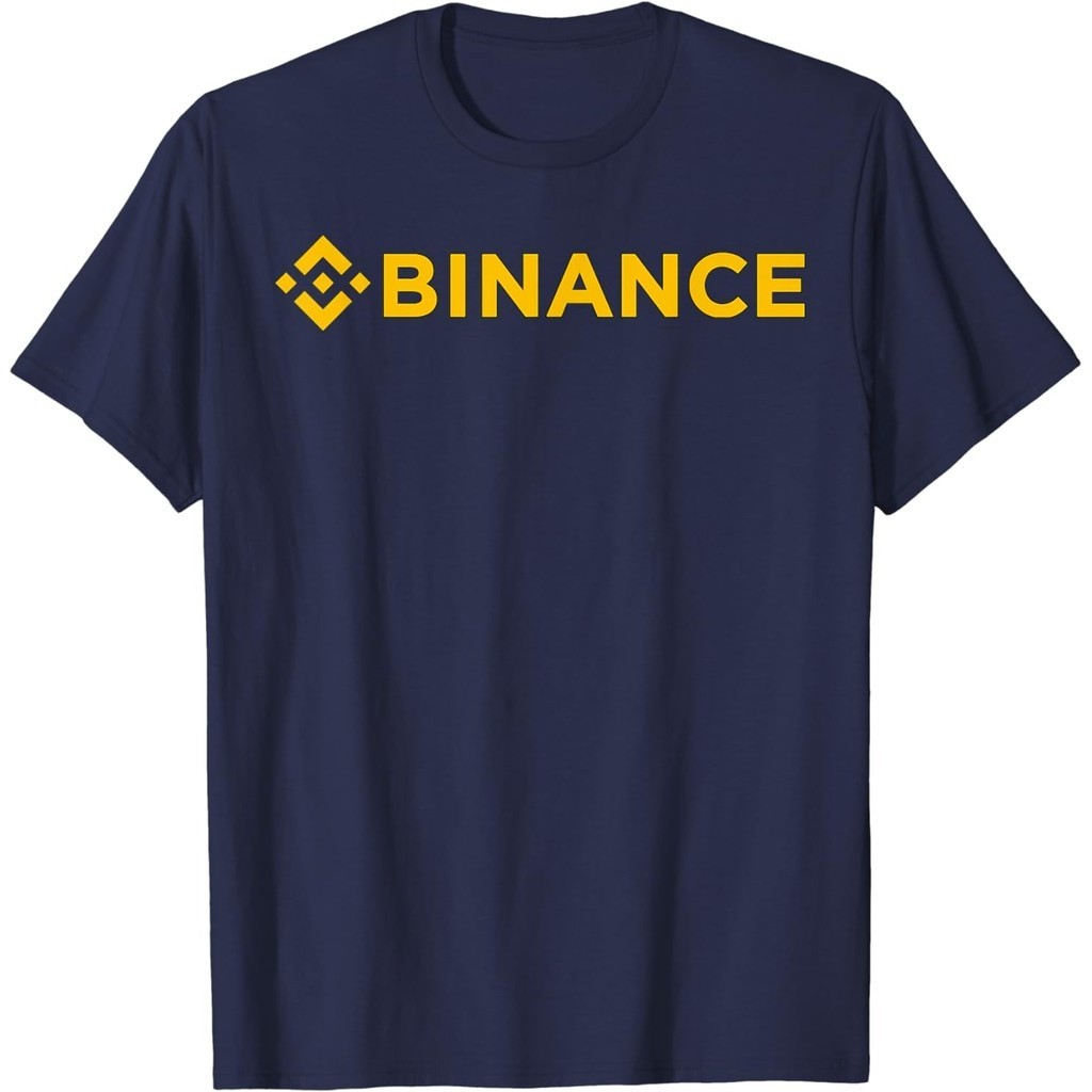男士棉質 T 恤 Binance BNB Cryptocurrency Crypto Logo T 恤 4XL, 5XL