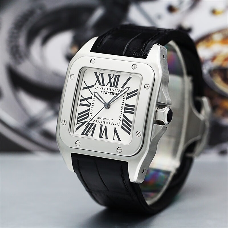 山度士系列 51.1 x 41.3mm自動機械男士手錶 W20073X8