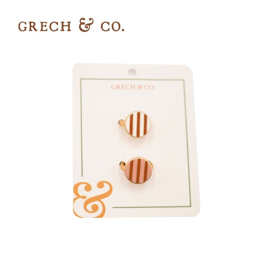 Grech&Co.可調式戒指二入組/ 條紋 eslite誠品