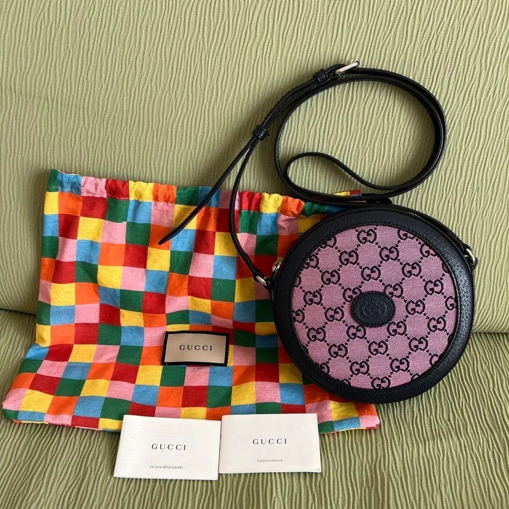 GUCCI 古馳 肩背小包 肩背包 GG Canvas 帆布 日本直送 二手