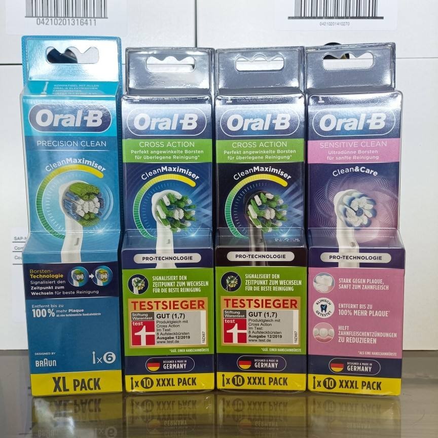 新品 替換刷頭  博朗歐樂b成人牙刷頭Oral-B eb20 eb50 eb60成人用牙刷頭