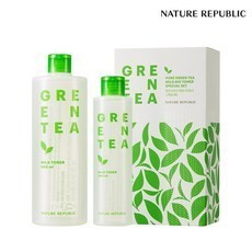 Nature Republic Clear 綠茶水溫和大爽膚水特別套裝 1 套 700ml