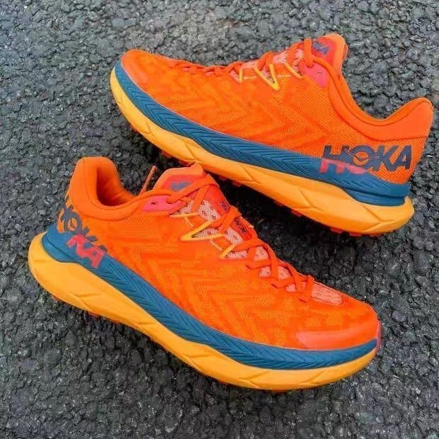 【現貨熱賣】越野跑鞋 登山鞋 HOKA ONE Tecton X鈦氪動X男女碳板越野跑鞋徒步鞋緩震休閒運動鞋