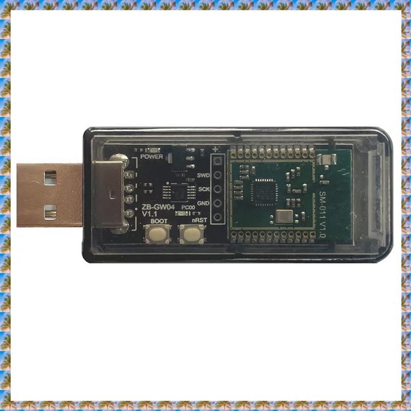 (W O D ZigBee 3.0 Silicon Labs 迷你 EFR32MG21 開放式集線器網關 USB 加密狗